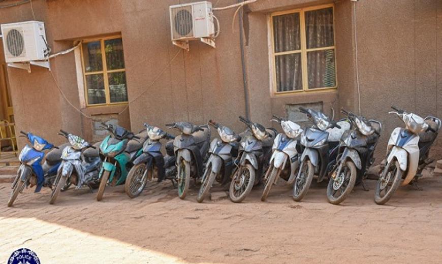 Motos volées