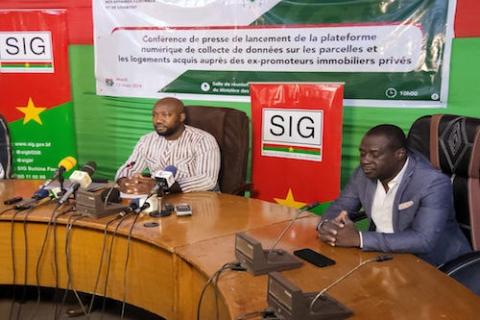 Plateforme parcelle