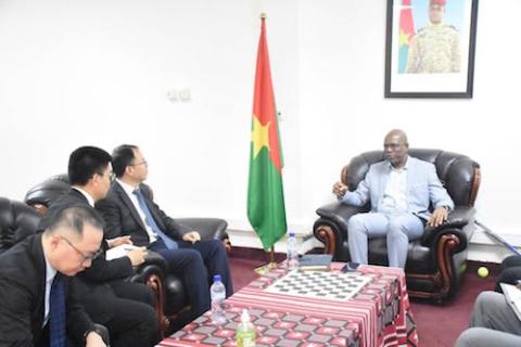 Chine au Burkina