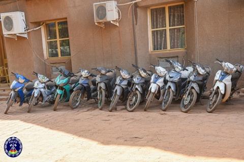 Motos volées