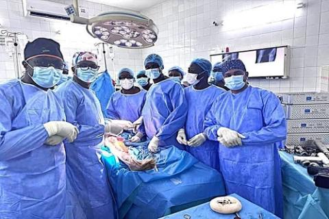 Première prothèse totale du genou posée avec succès au CHU Yalgado Ouédraogo