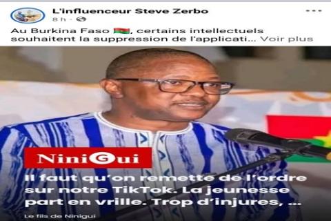 "L’Influenceur Steve Zerbo